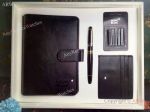 Copy Mont blanc Fountain Pen with Notebook Set - High Quality
